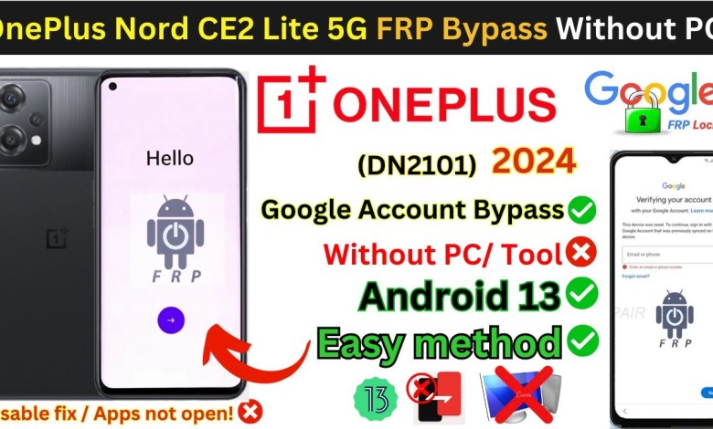 OnePlus Nord CE2 Lite 5G (DN2101) FRP Bypass Without PC OnePlus Nord CE2 Lite 5G (DN2101) FRP Bypass Without PC