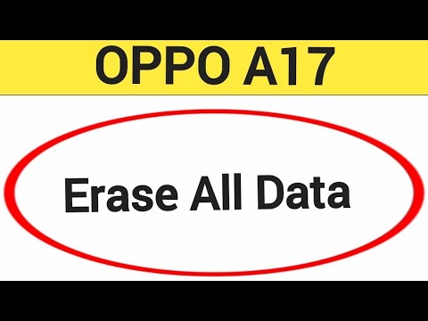 How to erase all data without frp lock, Oppo A17 me How to erase all data without frp lock, Oppo A17 me
