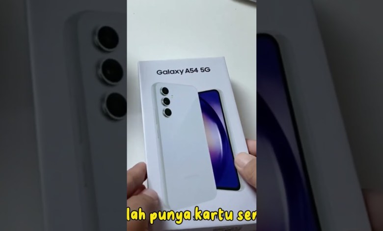 Unboxing dan setup samsung A54 #unboxing #samsunga54 Unboxing dan setup samsung A54 #unboxing #samsunga54