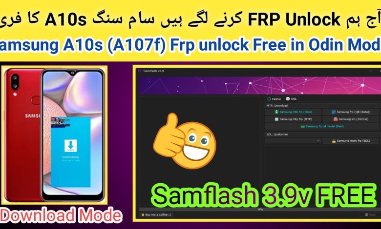 Samsung A10s Frp unlock done free by Samflash tool | Samsung A10s Frp unlock done free by Samflash tool |