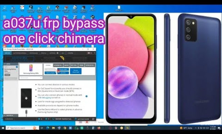 a037u frp bypass one click with chimera tool a037u frp bypass one click with chimera tool