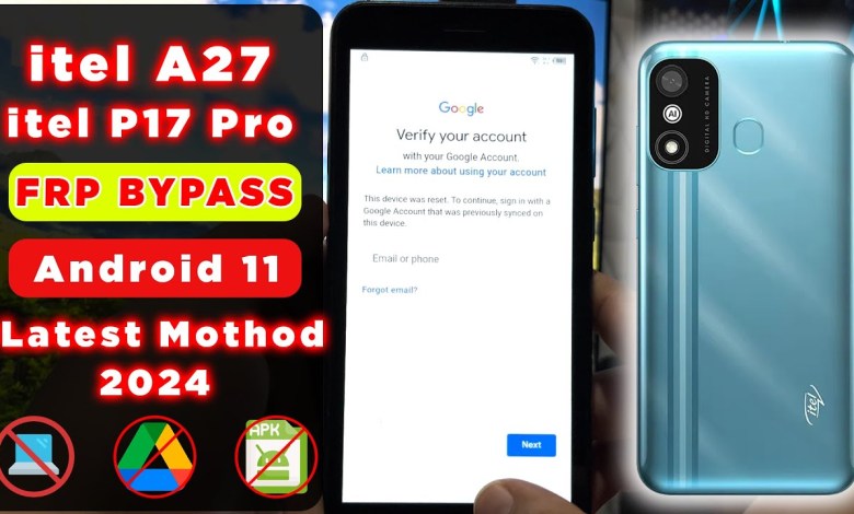 Unlock Itel A27 (A551L) FRP on Android 11 in 2024 – Discover the Latest Bypass Method! Unlock Itel A27 (A551L) FRP on Android 11 in 2024 – Discover the Latest Bypass Method!