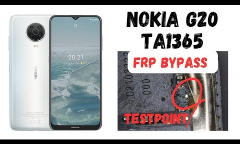 Explore the Nokia G20 Ta 1365 with Testpoint FRP Bypass and Factory Reset Explore the Nokia G20 Ta 1365 with Testpoint FRP Bypass and Factory Reset