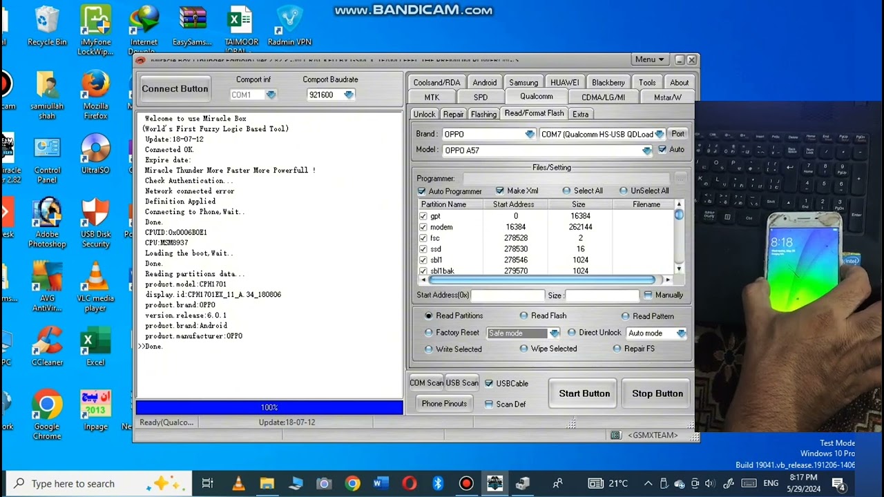 OPPO A57 (CPH 1909) Hard Reset and Frp Unlock with OPPO A57 (CPH 1909) Hard Reset and Frp Unlock with