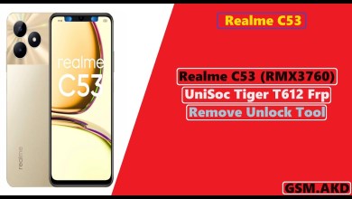 Realme C53 (RMX3760) UniSoc Tiger T612 Frp Remove Realme C53 (RMX3760) UniSoc Tiger T612 Frp Remove
