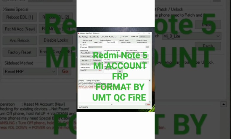 #REDMI Note 5 Mi ACCOUNT || FRP || HARD RESET || FORMAT #REDMI Note 5 Mi ACCOUNT || FRP || HARD RESET || FORMAT