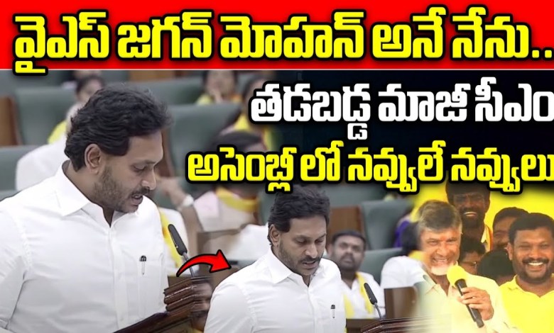 YS Jagan Mohan Reddy Taking oath as Pulivendula MLA in YS Jagan Mohan Reddy Taking oath as Pulivendula MLA in
