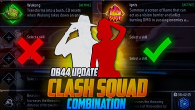 NEW (CLASH SQUAD) SKILL COMBINATION || BEST RUSHER NEW (CLASH SQUAD) SKILL COMBINATION || BEST RUSHER