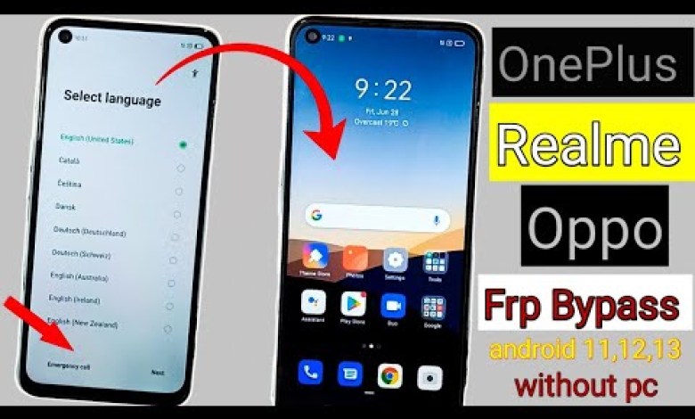 All OnePlus Oppo Realme FRP Bypass (Without pc) || Oppo All OnePlus Oppo Realme FRP Bypass (Without pc) || Oppo