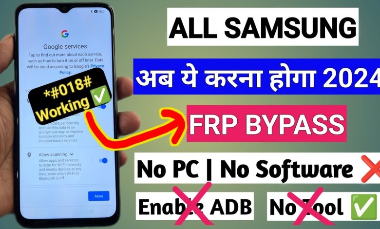 2024 All Samsung Android 13/14 FRP Unlock/Bypass 2024 All Samsung Android 13/14 FRP Unlock/Bypass