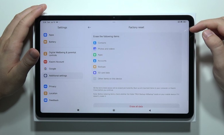 How to Hard Reset Redmi Pad Pro – Reset Xiaomi Tablet How to Hard Reset Redmi Pad Pro – Reset Xiaomi Tablet