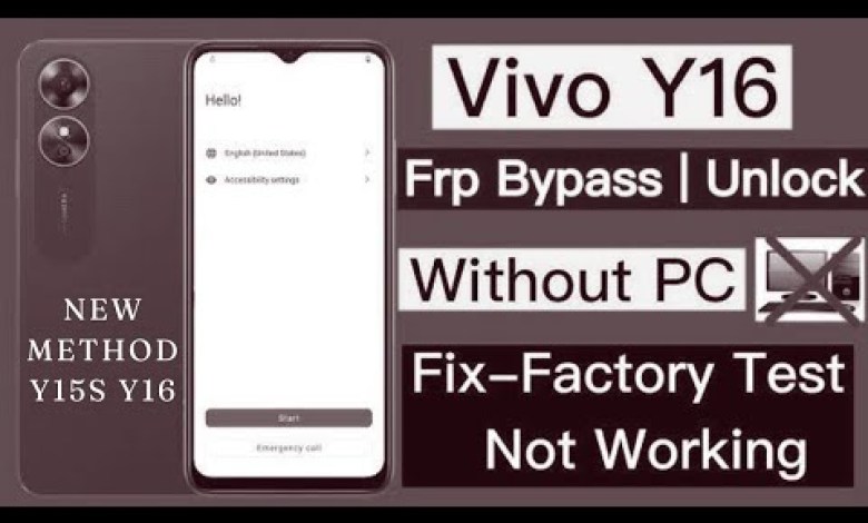 Unlock Vivo Y16 and Y15s without using a PC – Learn How Unlock Vivo Y16 and Y15s without using a PC – Learn How
