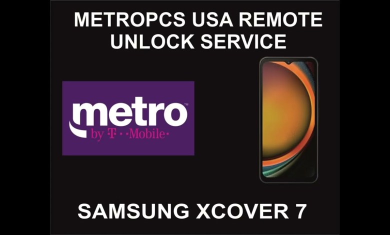 MetroPCS USA Remote Unlock Service, Samsung XCover 7 MetroPCS USA Remote Unlock Service, Samsung XCover 7
