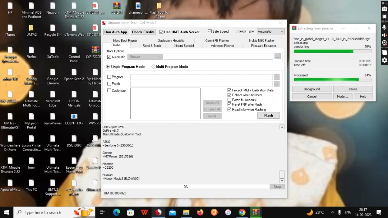 Redmi 7A Flashing by Umt tool 100% Done !! Redmi 7A Flashing by Umt tool 100% Done !!