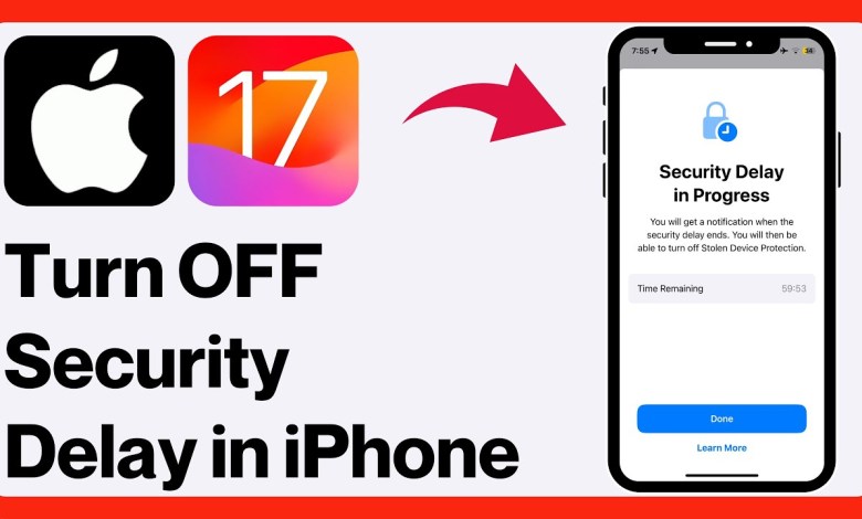 How to Turn OFF Security Delay in Progress in iPhone How to Turn OFF Security Delay in Progress in iPhone