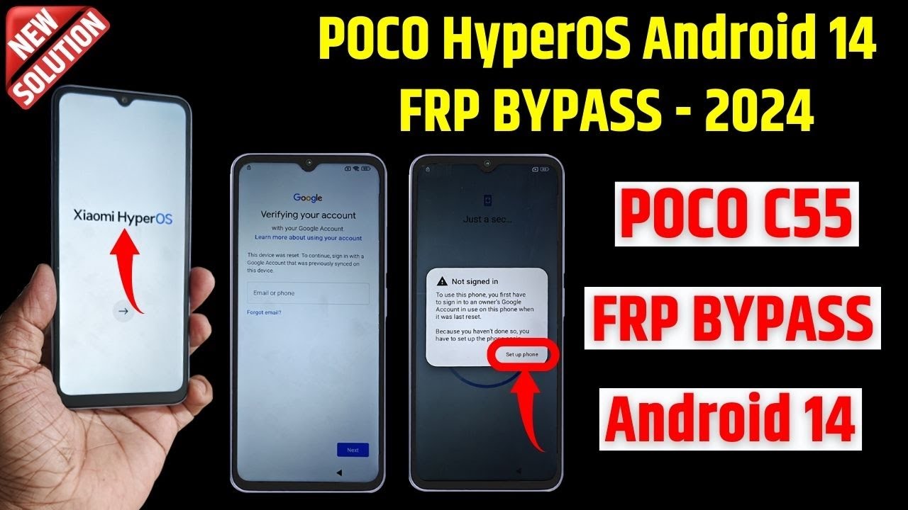Hyperos Frp Bypass | Poco C55 Frp Bypass Android 14 | Hyperos Frp Bypass | Poco C55 Frp Bypass Android 14 |