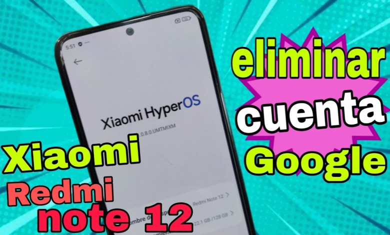 Delete Google account xiaomi Redmi note 12 Delete Google account xiaomi Redmi note 12