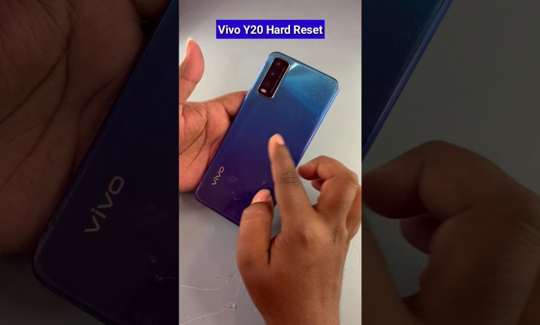 Vivo Y20 Hard Reset 2024 || How to lock Vivo phone Vivo Y20 Hard Reset 2024 || How to lock Vivo phone