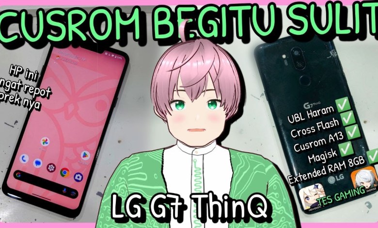 Custom Rom Derpfest Android 13 on LG G7 ThinQ – OPREK Custom Rom Derpfest Android 13 on LG G7 ThinQ – OPREK