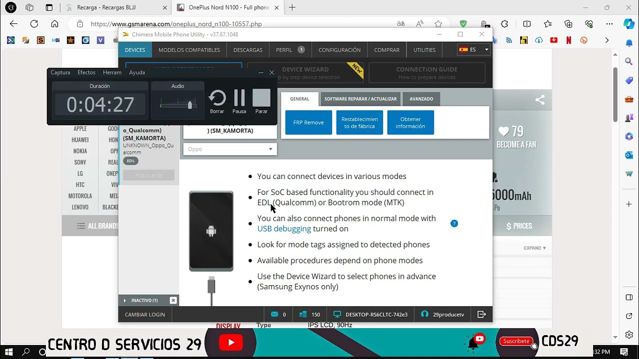 OnePlus Nord N100 / FRP / BE2015 / ANDROID 11 / OnePlus Nord N100 / FRP / BE2015 / ANDROID 11 /