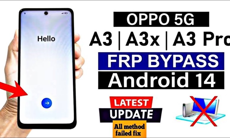 Curious about Android 14? Learn a new Oppo A3x 5g Frp Bypass Trick for 2025 Curious about Android 14? Learn a new Oppo A3x 5g Frp Bypass Trick for 2025