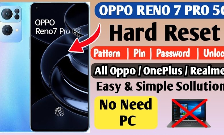 Oppo Reno 7 Pro 5G Hard Reset | cph2293 Hard Reset | Oppo Reno 7 Pro 5G Hard Reset | cph2293 Hard Reset |