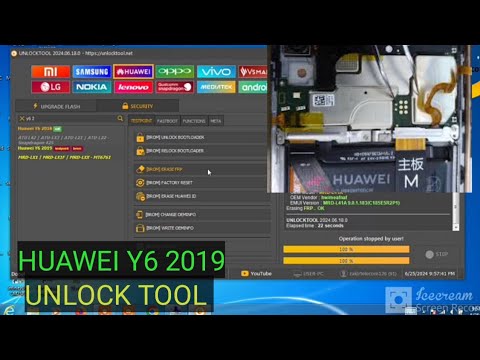 Huawei Y6-2019 (MRD-LX1F) FRP/GooGle Lock ByPass Unlock Huawei Y6-2019 (MRD-LX1F) FRP/GooGle Lock ByPass Unlock