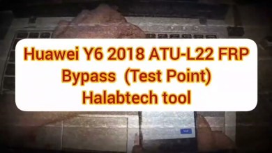 Huawei Y6 2018 ATU-L2 FRP Bypass Test point Halabtech Huawei Y6 2018 ATU-L2 FRP Bypass Test point Halabtech