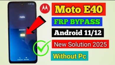 Unlock Moto E40 – Bypass Google Account Verification on Moto E40 Unlock Moto E40 – Bypass Google Account Verification on Moto E40