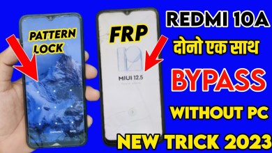 Redmi 10A Frp Bypass And Pattern Lock Bypass दोनों एक Redmi 10A Frp Bypass And Pattern Lock Bypass दोनों एक