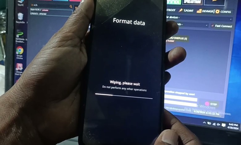 Oppo A17k (Cph 2471) hard reset vithaut computer r Oppo A17k (Cph 2471) hard reset vithaut computer r