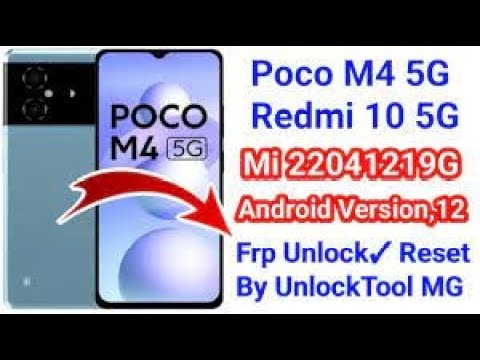 Xiaomi poco m4 5G frp bypass by unlock tool Xiaomi poco m4 5G frp bypass by unlock tool