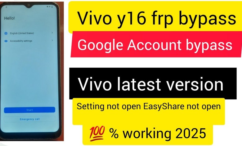 Unlock FRP on all Vivo models with Android 12.0.25 – A complete guide Unlock FRP on all Vivo models with Android 12.0.25 – A complete guide