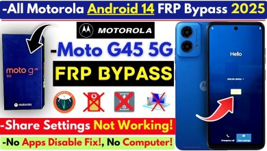 How to Bypass FRP on Motorola Moto G45 5G Without PC – Secret Method Revealed for 2025 How to Bypass FRP on Motorola Moto G45 5G Without PC – Secret Method Revealed for 2025