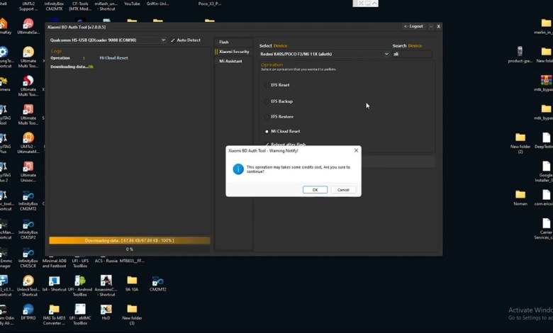 Mi 11x(Alioth) Mi Account Reset Mi 11x(Alioth) Mi Account Reset