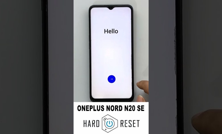 ONEPLUS NORD N20 SE HARD RESET #factoryreset #hardreset ONEPLUS NORD N20 SE HARD RESET #factoryreset #hardreset