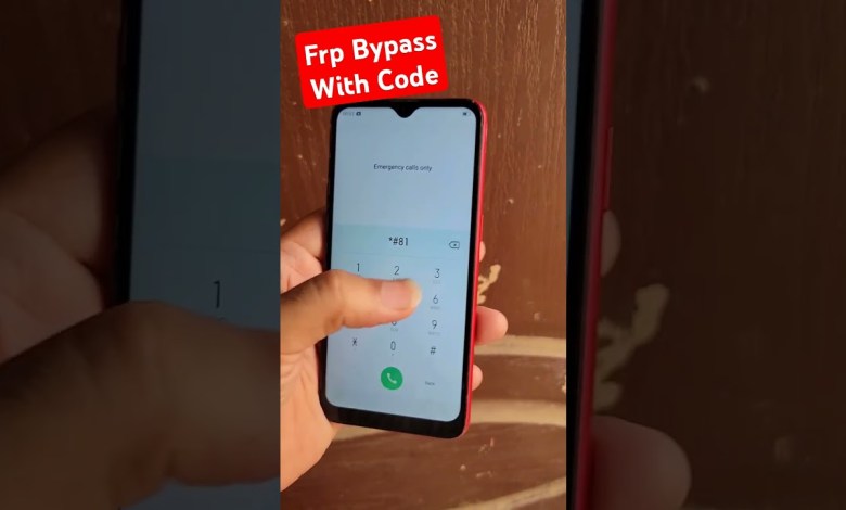 Oppo A1k Or Realme C2 Frp With Code Oppo A1k Or Realme C2 Frp With Code