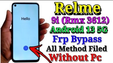 Relme 9i Frp Bypass /Android 13 5g /(Rmx3612)All Method Relme 9i Frp Bypass /Android 13 5g /(Rmx3612)All Method