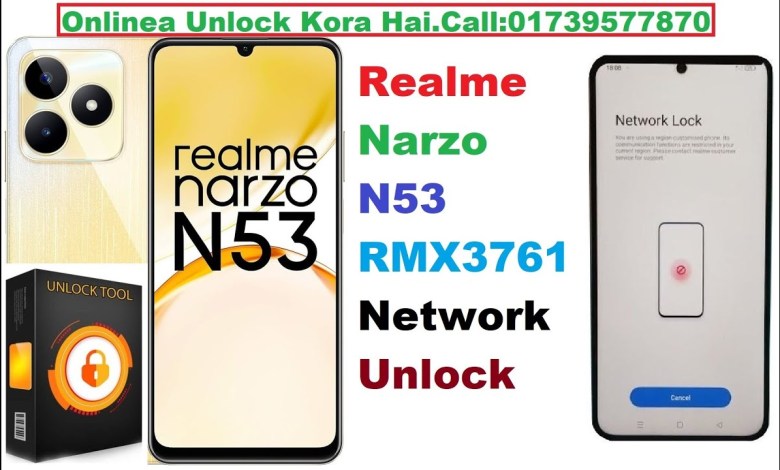 Realme Narzo N53 RMX3761 Network Unlock File Realme Narzo N53 RMX3761 Network Unlock File