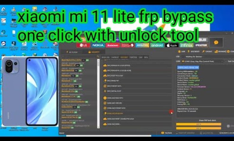 xiaomi mi 11 lite frp bypass one click with unlock tool xiaomi mi 11 lite frp bypass one click with unlock tool