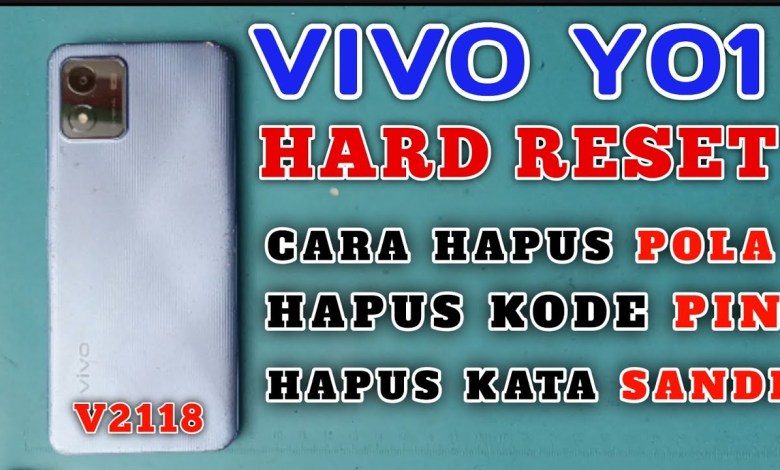 VIVO Y01 HARD RESET | FACE RESET VIVO Y01 | FACE HAPUS VIVO Y01 HARD RESET | FACE RESET VIVO Y01 | FACE HAPUS