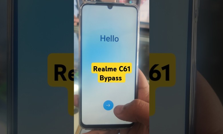 Realme C61 Bypass: A Short Guide to FRP Bypass #shorts #frpbypass Realme C61 Bypass: A Short Guide to FRP Bypass #shorts #frpbypass