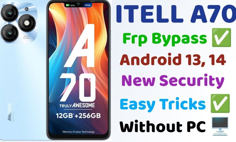 Unlock Google Account on Itell A70 Easily – FRP Bypass Tricks Revealed! Unlock Google Account on Itell A70 Easily – FRP Bypass Tricks Revealed!