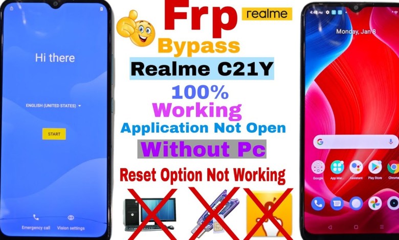 Realme C21Y FRP Bypass Android 11| New Security | Realme C21Y FRP Bypass Android 11| New Security |