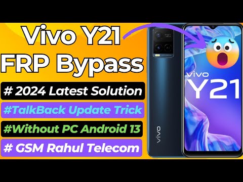 Vivo Y21 Frp Bypass Android 13 New Security 2024 | Vivo Vivo Y21 Frp Bypass Android 13 New Security 2024 | Vivo