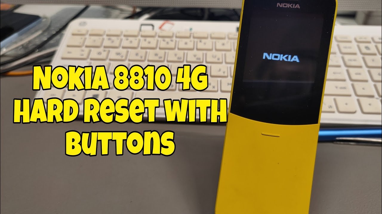 How to Hard Reset Nokia 8110 4G, Delete Phone Lock. How to Hard Reset Nokia 8110 4G, Delete Phone Lock.