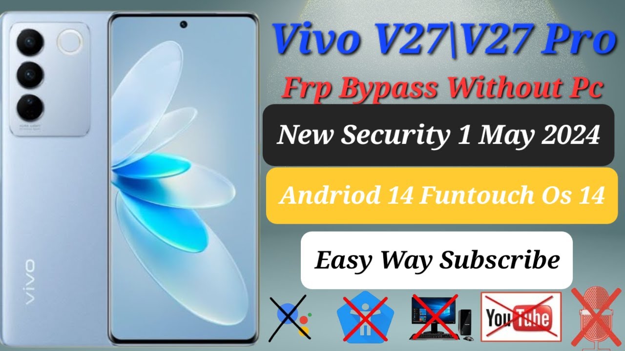 VIVO V27 5G||V27 Pro Frp Bypass Withhout PC||New VIVO V27 5G||V27 Pro Frp Bypass Withhout PC||New