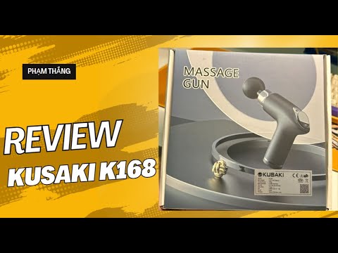 Review Máy Massage GUN KUSAKI K168 Review Máy Massage GUN KUSAKI K168