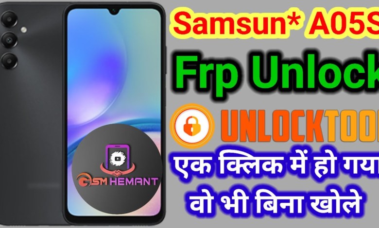 Samsung A05s Frp Remove One Click By Unlock Tool Samsung A05s Frp Remove One Click By Unlock Tool