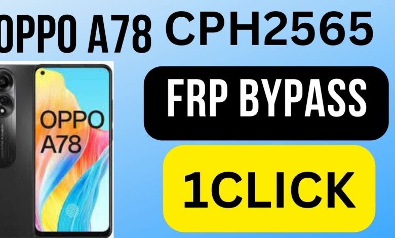 Oppo A78 Frp Unlock 1 Click Unlocktool Oppo A78 Frp Unlock 1 Click Unlocktool